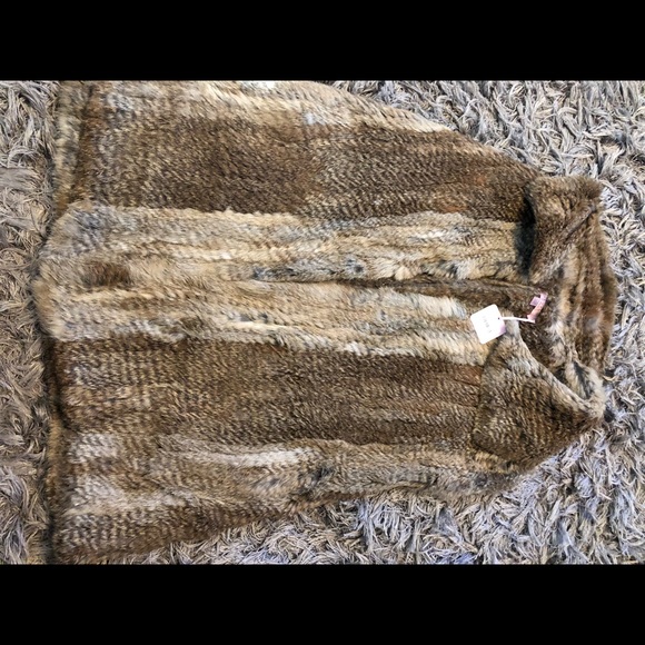 Calypso St Barth Kiesza Rabbit Fur Vest Sz S NWT - Picture 8 of 10
